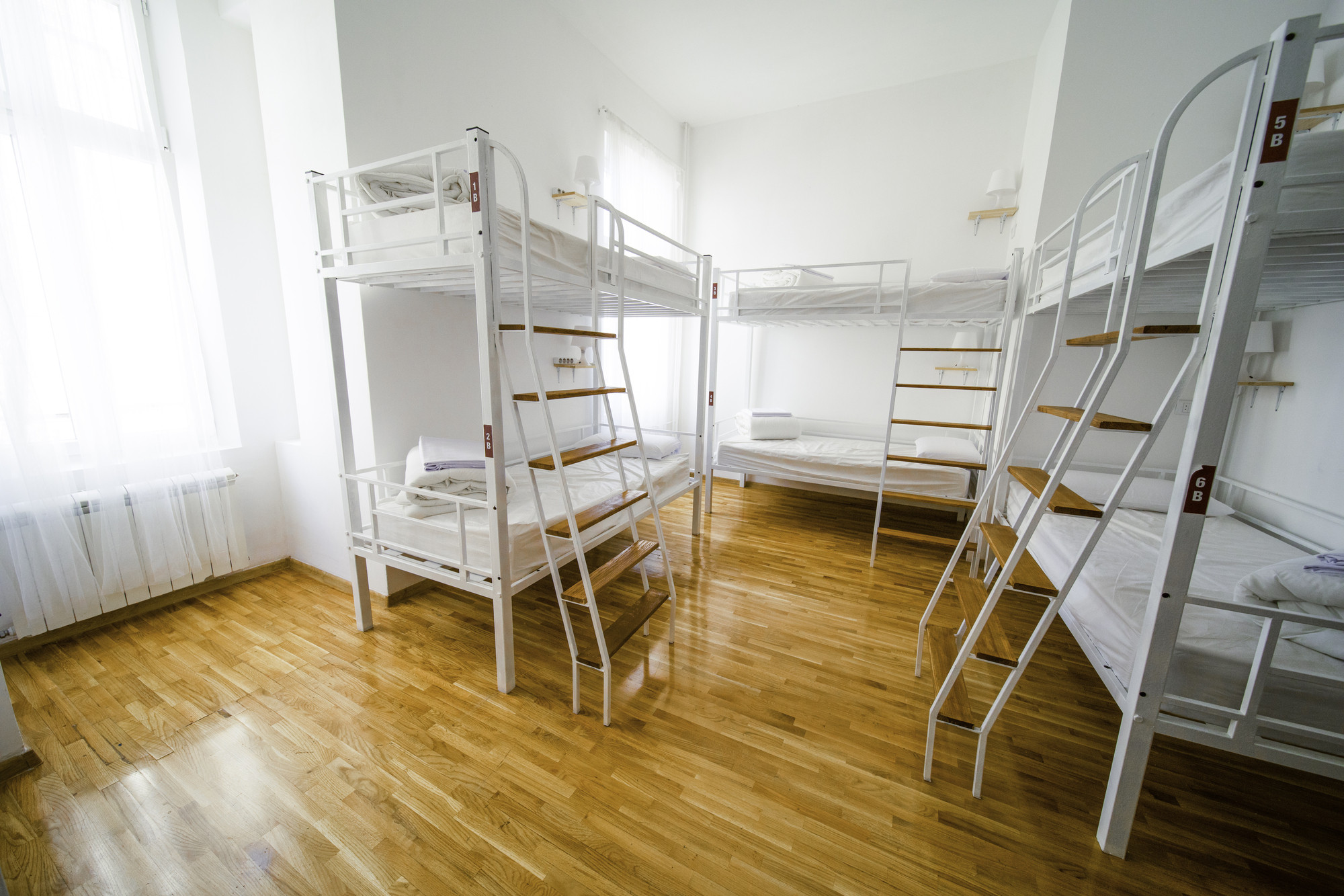 $MART BED - Dormitorio misto - 4 persone - Letto Singolo - Bagno Privato
