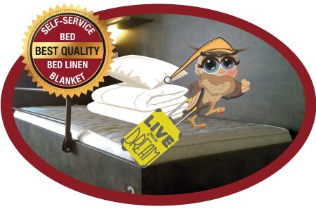 $MART BED - Dormitorio Misto - 12 Persone - Letto Singolo - Bagno Privato