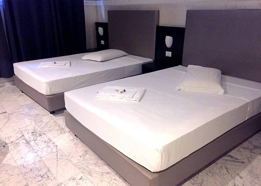 $UPER BED - Отдельный Номер - 2 Человека - 2 Двуспальные Кровати - Собственная Ванная Комната